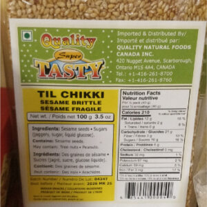 Quality Til Chikki 100g
