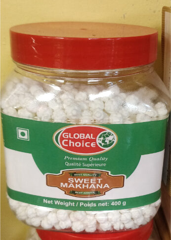 Global Choice Sweet Makhana 400g