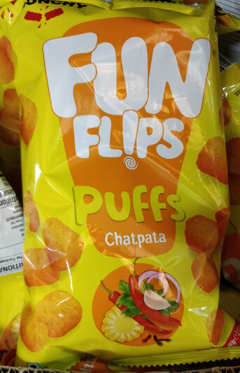 Fun Flips Puffs Chatpata