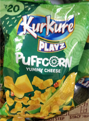 Kurkure Playz Puffcorn Yummy Cheese