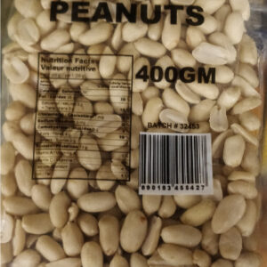 Nikita Blanched Peanuts 400 gm