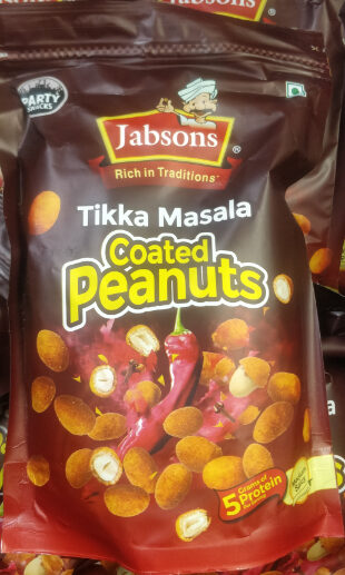 Jabsons Tikka Masala Coated Peanut