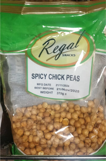 Regal Spicy Chick Peas 375 Gm