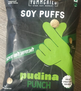 Yummchies Pudina punch Soy Puff 50g