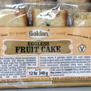 Golden Eggless Fruit Cake 340gm